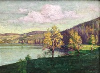 Paysage de montagne - s.d.